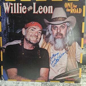 Willie and Leon One for the Road Willie Nelson Leon Russell 1979 Record Vinyl